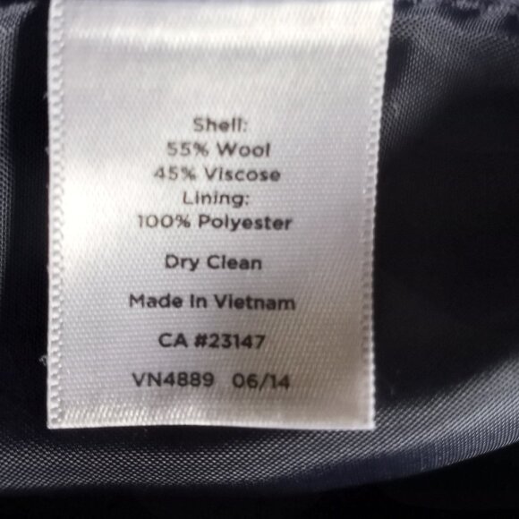 'Talbots' Lined Wool blend Plaid Skirt with pockets Size 16 EUC - Picture 8 of 8